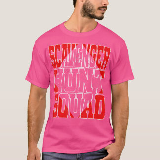T-shirt Équipe de jumelage des équipes de chasse au trésor