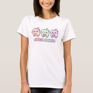 T-shirt Équipe de jus Kawaii mignonne