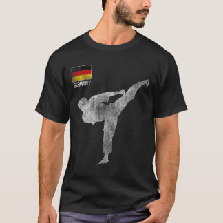 T-shirt Équipe de karaté arts martiaux Mma coup de pied Al