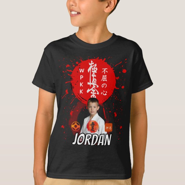 T-shirt Équipe de karaté Kyokushin  (Devant)