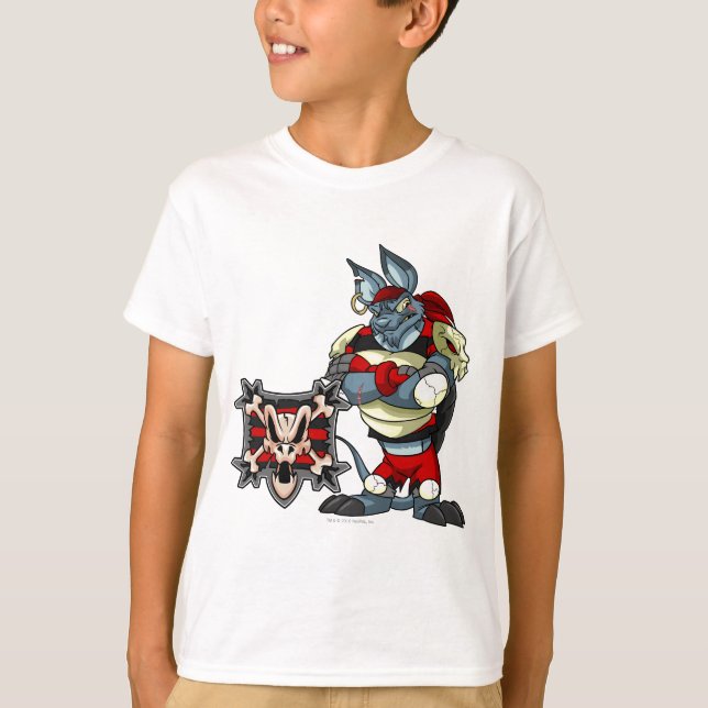 T-shirt Équipe de Krawk Island Capitaine 1 (Devant)