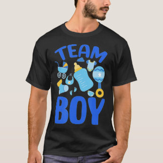 T-shirt Équipe de la fête de la révélation du genre Garçon