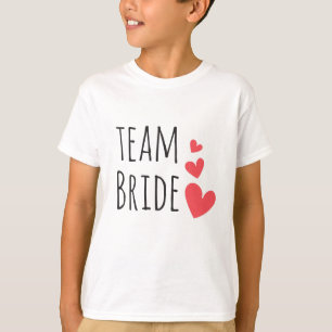 T-shirt Équipe de la mariée