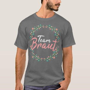 T-shirt Équipe de la mariée Enterrement de vie de jeune f