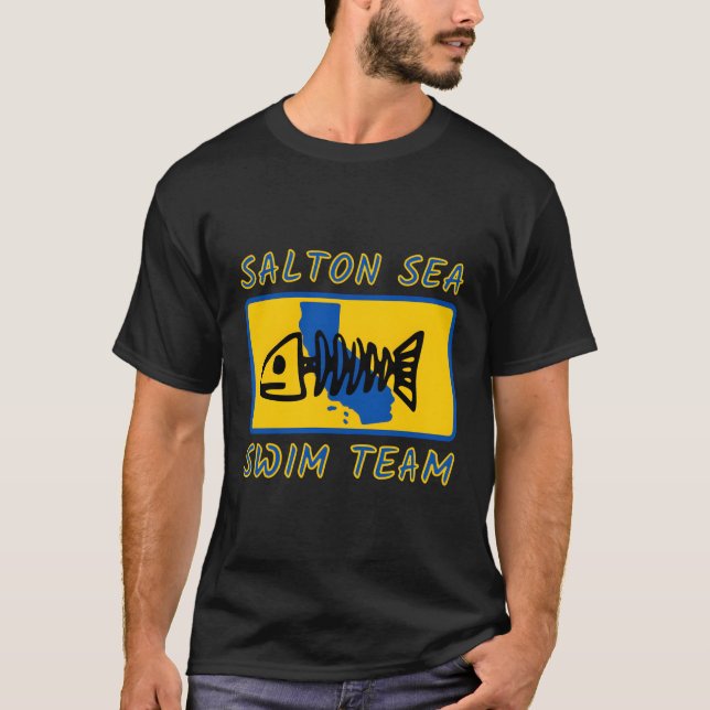 T-shirt Équipe de la mer de Salton (Devant)
