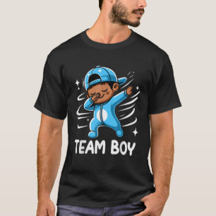 T-shirt Équipe de la partie de révélation de genre Boy Bab