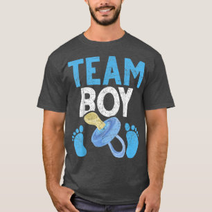 T-shirt Équipe de la partie de révélation de genre Garçon 