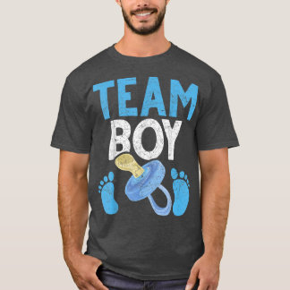 T-shirt Équipe de la partie de révélation de genre Garçon 