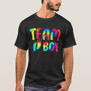 T-shirt Équipe de la partie de révélation de genre Garçon