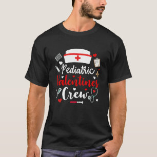 T-shirt Équipe de la Saint-Valentin pour infirmières pédia