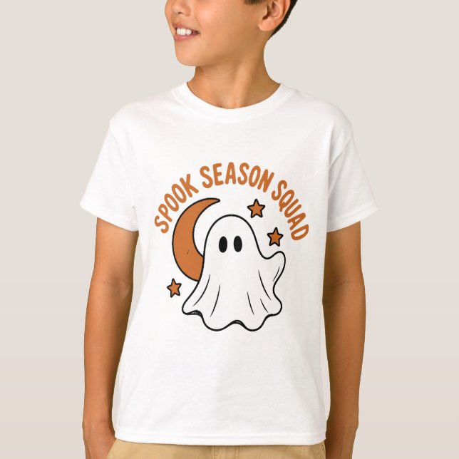 T-shirt Équipe de la saison des fantômes (Devant)