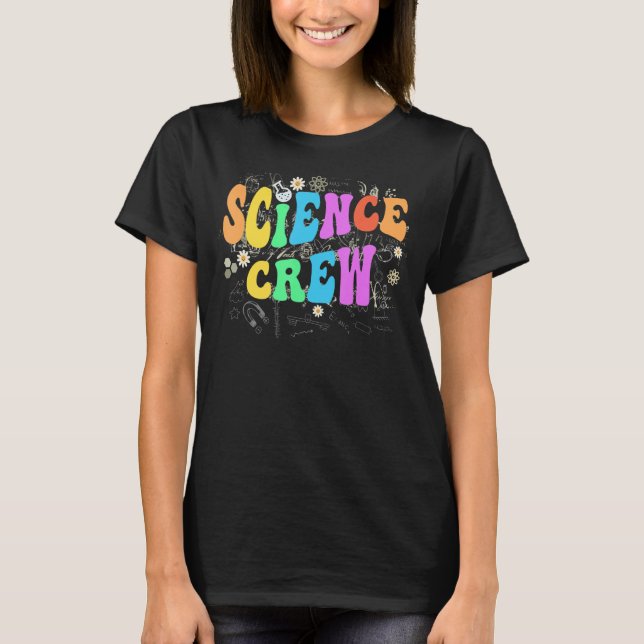 T-shirt Équipe de la technologie d'équipe en sciences supe (Devant)