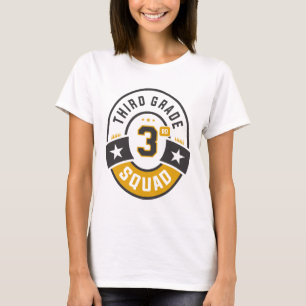 T-shirt Équipe de la troisième année de l'équipe de la tro