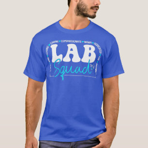 T-shirt équipe de laboratoire Équipe de laboratoire Médica