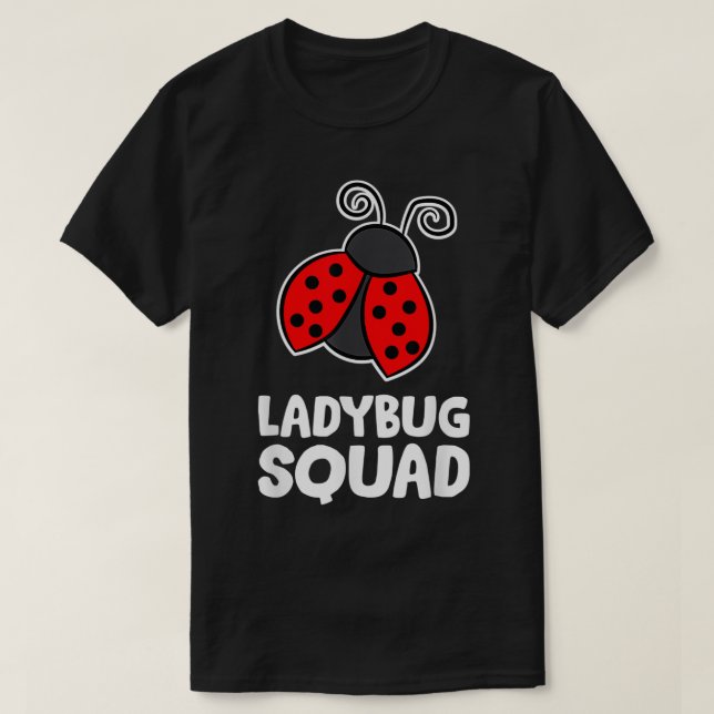 T-shirt Équipe de Ladybug (Design devant)