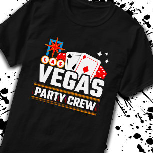 T-shirt Équipe de Las Vegas - Escouade de fête - Voyage à