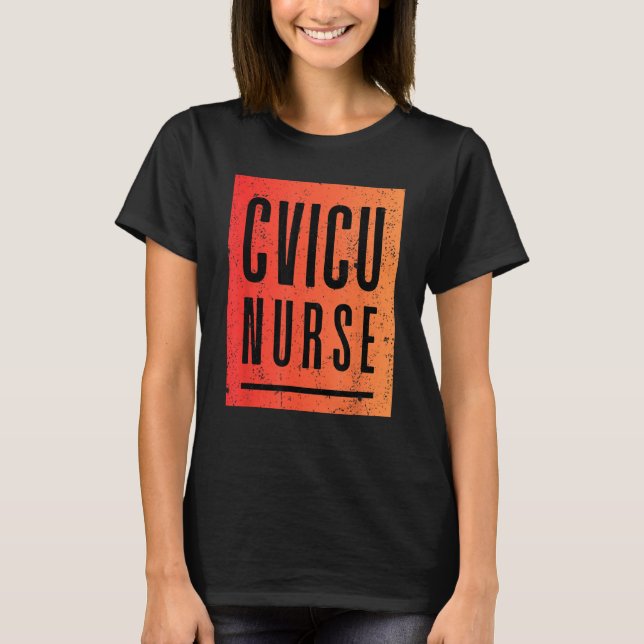 T-shirt Équipe de l'École de travail des infirmières du CV (Devant)