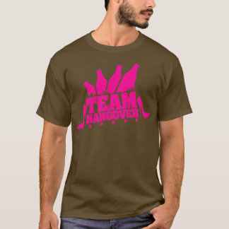 T-shirt Équipe de lendemain de mariage ivre Mariée JGA mar