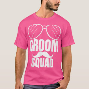T-shirt Équipe de l'équipe de la salle de jeu Groomsmen Éq
