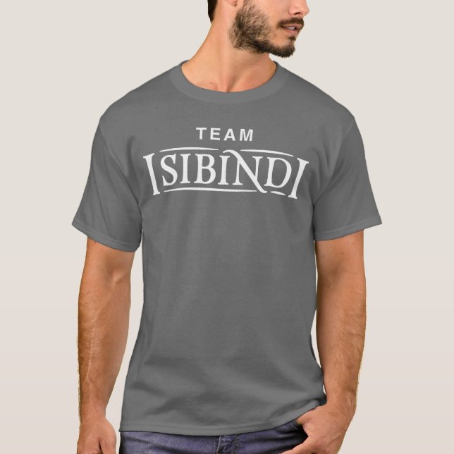 T-shirt Équipe de l'Esprit de la Maison Isibindi Courage (Devant)