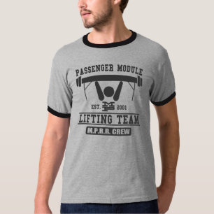 T-shirt Équipe de levage de module de passager