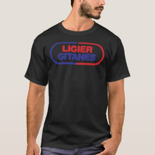 T-shirt Équipe de Ligier Gitanes F1 1975-1980 - petit log