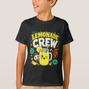 T-shirt Équipe de limonade drôle enfants mignons stand de 