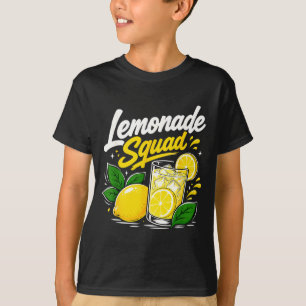 T-shirt Équipe de limonade équipe d'été buveur de citron