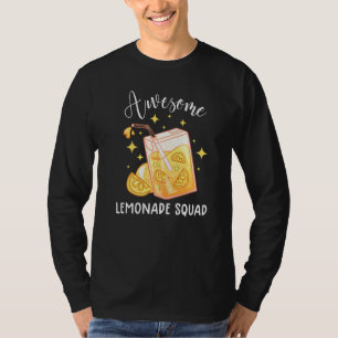 T-shirt Équipe de limonade géniale Drôle de jus de citron