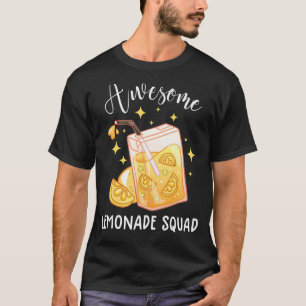 T-shirt Équipe de limonade géniale Funny Lemon Juice Limon