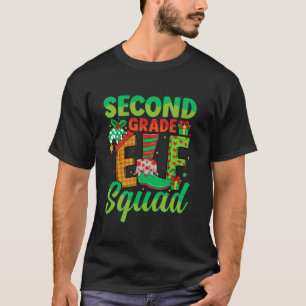 T-shirt Équipe de lutins de 2e année Noël 2e année Enseign