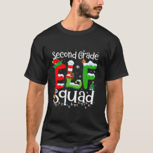 T-shirt Équipe de lutins de 2e année Noël drôle de Noël de
