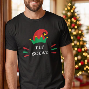 T-shirt Équipe de lutins personnalisable - Fête de famille