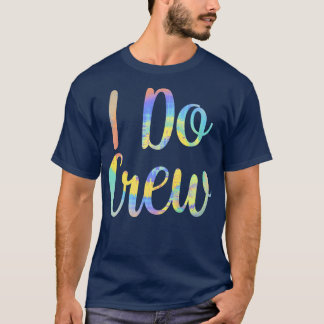 T-shirt Équipe de mariage de la mariée de l'enterrement de