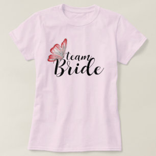 T-shirt Équipe de mariée enterrement de vie de jeune fille