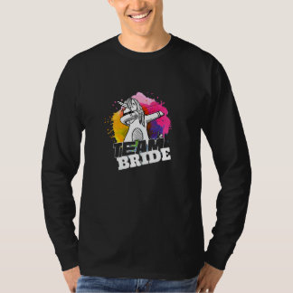 T-shirt Équipe de mariée féminine Femme Enterrement de vi