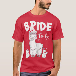 T-shirt Équipe de mariée femme futur marié Lama Alpaca JG