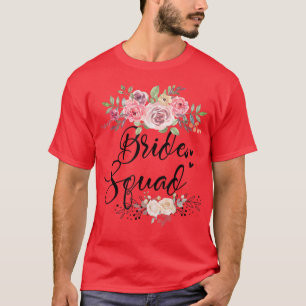 T-shirt Équipe de mariée Fête de bachelorette de mariage 
