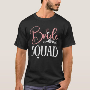 T-shirt Équipe de mariée mariage douche de mariage familia