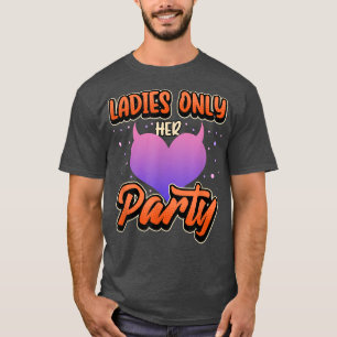 T-shirt Équipe de mariée pour enterrement de vie de jeune 