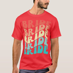 T-shirt Équipe de mariée que je fais Crew Rétro Enterremen