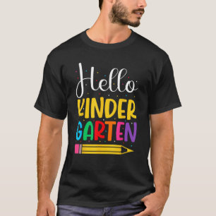 T-shirt Équipe de maternelle bonjour Kinder Happy Première