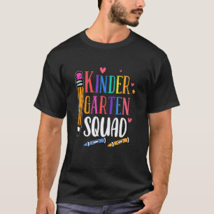 T-shirt Équipe de maternelle Retour à l'école Enseignante 