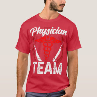T-shirt Équipe de médecins MD Docteur étudiant