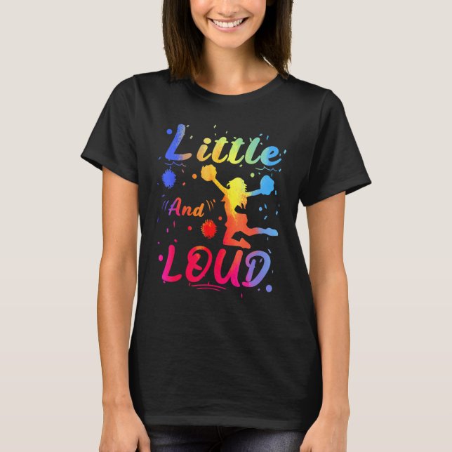 T-shirt Équipe de meneuses de claque Little Loud Squad (Devant)