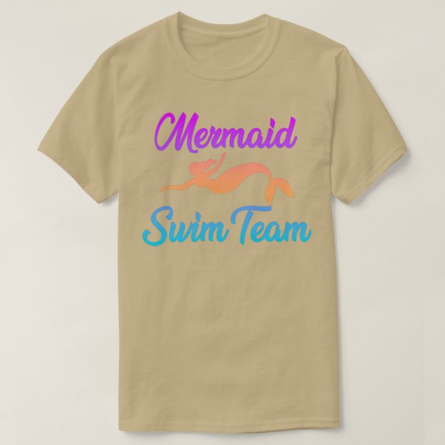 T-shirt Équipe de Mermaid (Design devant)