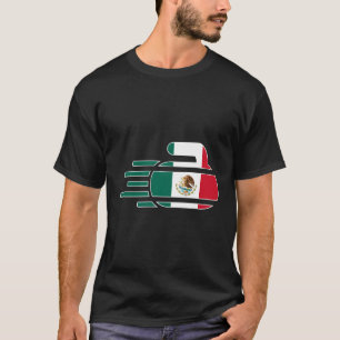T-shirt Équipe de Mexico Fans Jersey Mexicaine Curler Win