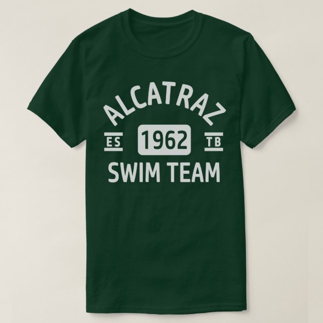 T-shirt Équipe de natation Alcatraz 2 (Design devant)