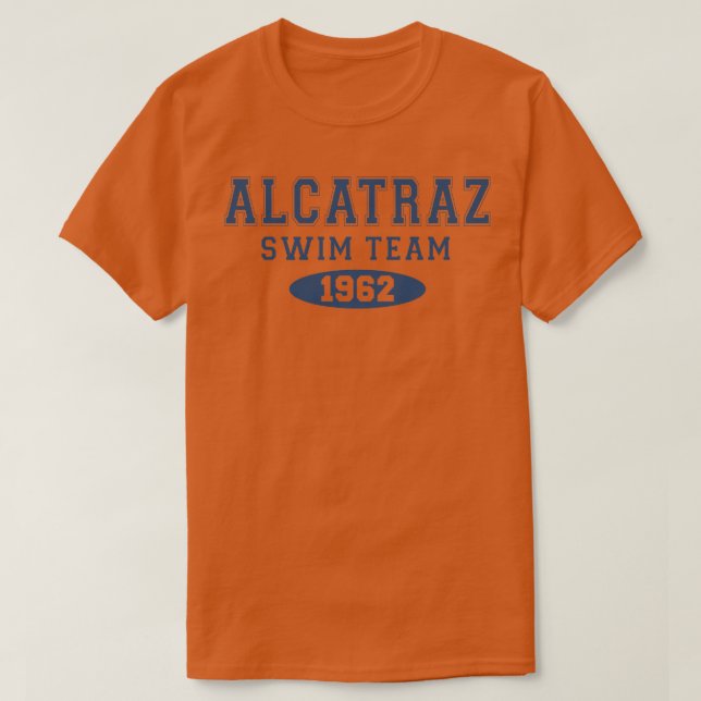 T-shirt Équipe de natation Alcatraz 3 (Design devant)