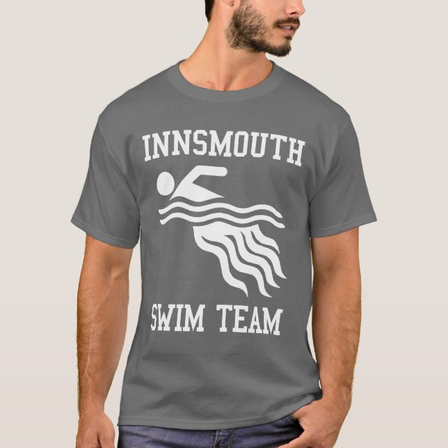 T-shirt Équipe de natation d'Innsmouth (Devant)